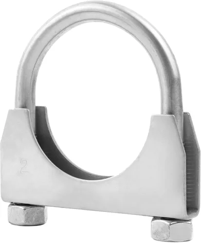 Miniatura 17 de Abrazadera de escape de perno en U de 1,5 pulgadas, abrazadera resistente del silenciador