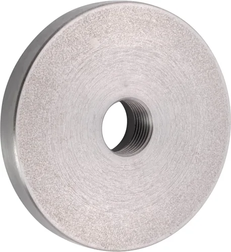 Miniatura 5 de CME Portabrocas de torno independiente de 4 mandíbulas de 5 pulgadas con placa de respaldo semiacabada roscada de 1 1/2"-8, máquina para adaptarse a