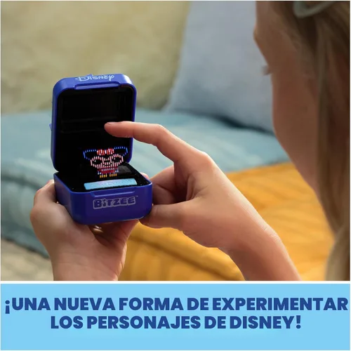 Miniatura 5 de Bitzee, Disney con 30 personajes interactivos en el interior, reacciona a deslizamientos, inclinaciones y toques, juguetes de Disney y regalos