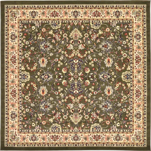 Miniatura 53 de Unique Loom Colección Sialk Hill - Alfombra de área Washington (7' 10" x 10' Rectángulo Burdeos/Crema)