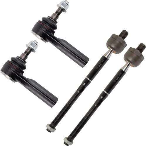 Miniatura 149 de TRQ Juego de varillas de acoplamiento delanteras interiores y exteriores, 4 piezas, compatible con Chevrolet Cruze 2016-2019 16-19 Volt
