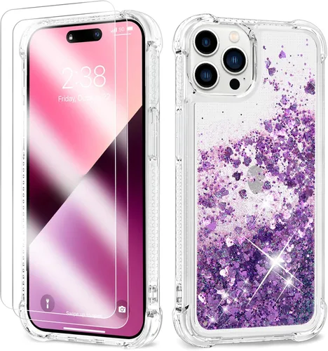 Miniatura 40 de Funda con purpurina para Samsung Z Flip 3, a prueba de golpes, funda de TPU transparente con purpurina líquida para Samsung Z Flip 3 para mujer
