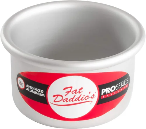 Miniatura 2 de Molde para tarta redondo de aluminio anodizado Fat Daddio con base extraíble