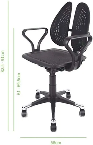 Miniatura 2 de Ergonomic Office Chair Home Staff Chair Can Be Raised and Lowered Computer Chair Conference Chair Comfortable