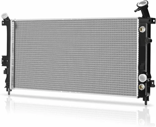 Miniatura 31 de DWVO Radiador de núcleo de 28'' compatible con Chevy Silverado 1999-2013 1999-2007 Sierra Tahoe Yukon 2000-2006 Suburban Tahoe, apto para Cadillac
