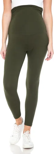 Miniatura 2 de Leggings Depot - Leggings de maternidad para mujer, sobre el vientre, mallas de yoga casuales para embarazo