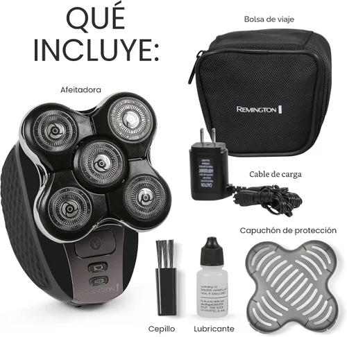 Miniatura 5 de Remington XR7000 Balder Pro Rotary Shaver Recargable Impermeable Maquinilla de afeitar eléctrica para hombres Batería de litio inalámbrica 5