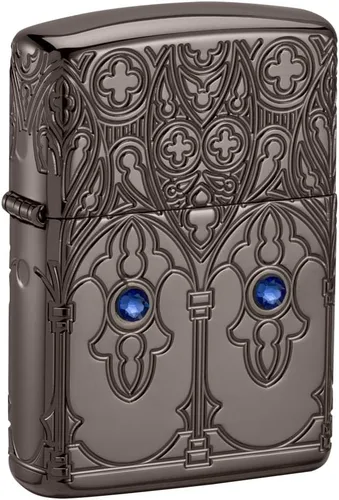 Miniatura 16 de Zippo Fusion Marble Design 540 - Encendedor de bolsillo cromado cepillado con diseño de mármol 540 Mármol de fusión