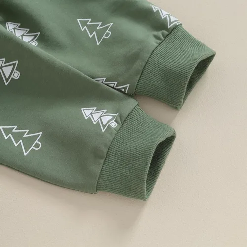 Miniatura 5 de Engofs Conjunto de sudadera de manga larga para bebé niño y niña, 2 piezas, sudadera de manga larga para otoño e invierno
