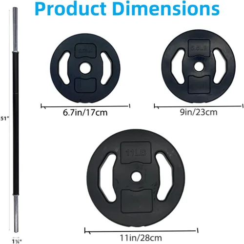 Miniatura 3 de Juego de pesas ajustables para pesas ajustables, pesas libres ajustables para entrenamiento en casa y gimnasio