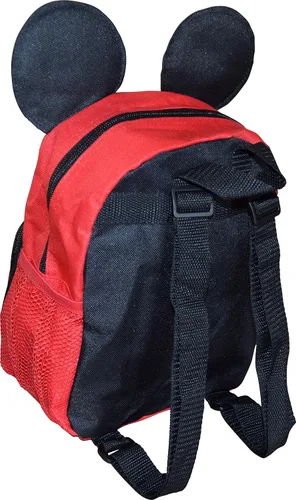 Miniatura 4 de Disney Mickey Mouse Big Face Littl Boy 10 Mini mochila Negro rojo