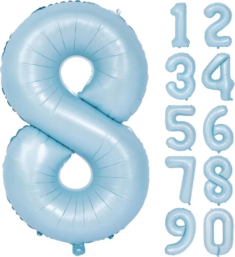 Miniatura 40 de Globos de helio de 40 pulgadas con dígitos dorados para fiesta de cumpleaños., Número 0, 40 pulgadas, número 0 oro 7
