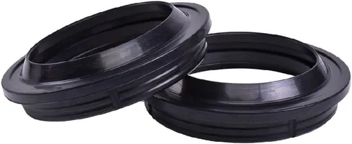 50x63x11 Front Fork Suspension Damper Oil Seal Dust Cover For BENELLI TRK502 TRK 502 2016 BN601 BN 601 TORNADO TRE RS 900 (Color : 2pcs Dust Cover)