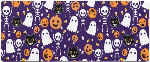Tapete de baño de Halloween para bañera, antideslizante, de secado rápido y absorbente, tierra de diatomeas, fregadero, dormitorio, cocina, lavable,