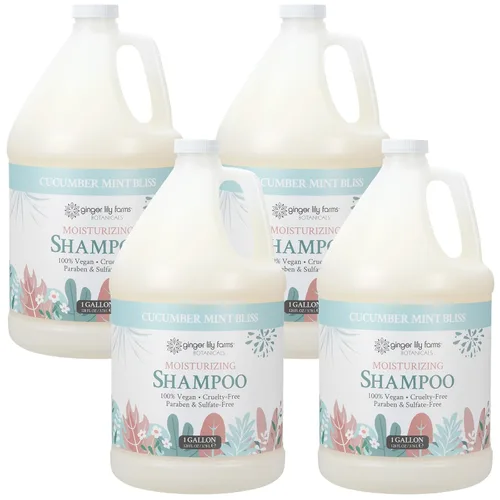Miniatura 10 de Ginger Lily Farms Botanicals - Champú hidratante para todo tipo de cabello, 100% vegano y libre de crueldad, felicidad de azúcar de vainilla