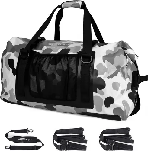 Miniatura 10 de Bolsa seca impermeable para motocicleta 65L