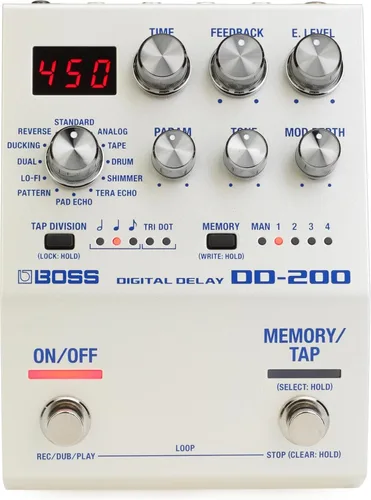 Miniatura 6 de BOSS DD-200 Digital Delay Pedal de guitarra (DD-200)