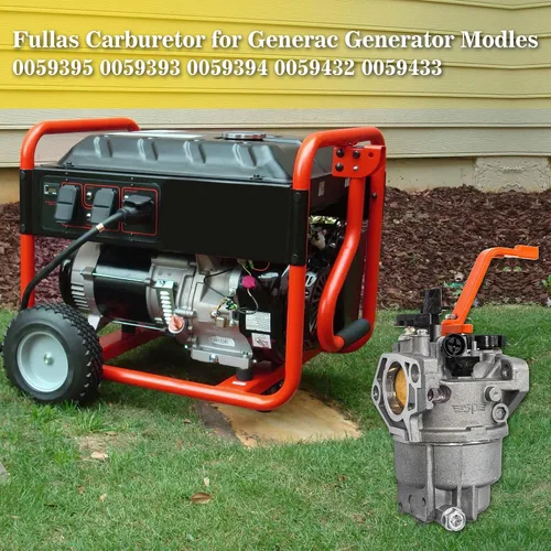 Miniatura 6 de Fullas SP Generador Carburador para Generac GP5500 GP6500 GP6500E Parte OEM 0J58620157 Carburador SP para Generac 389cc Generador Portátil OEM