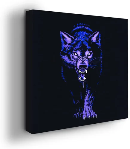 Miniatura 55 de Mavis Print - Lienzo decorativo para pared con diseño de conejo/conejo, 36 x 36 pulgadas, decoración de pared de animales impresos en HD y marco