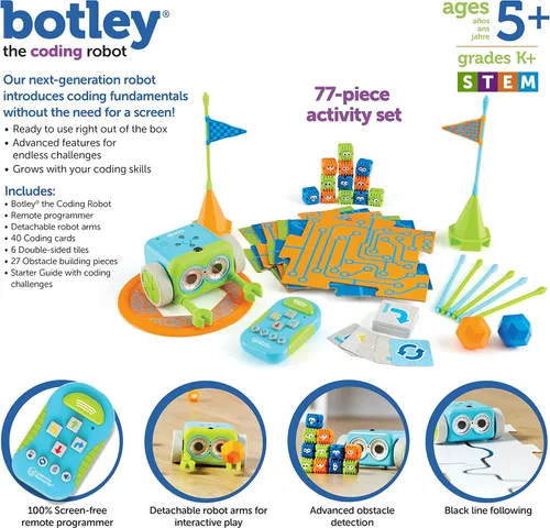 Miniatura 7 de Learning Resources Botley el robot programador, set de actividades