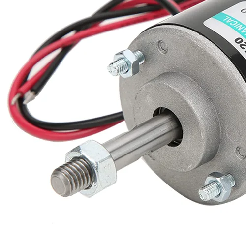Miniatura 3 de Motor de CC de alta velocidad de 30 W de alta velocidad CW/CCW Motor de CC de imán permanente Motor de CC cepillado Mini motor eléctrico
