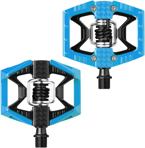 Miniatura 4 de Crankbrothers Doubleshot - Pedal híbrido para bicicleta - Pedal de bicicleta de ciudad plano/con clip, rodamientos y sellos de primera calidad