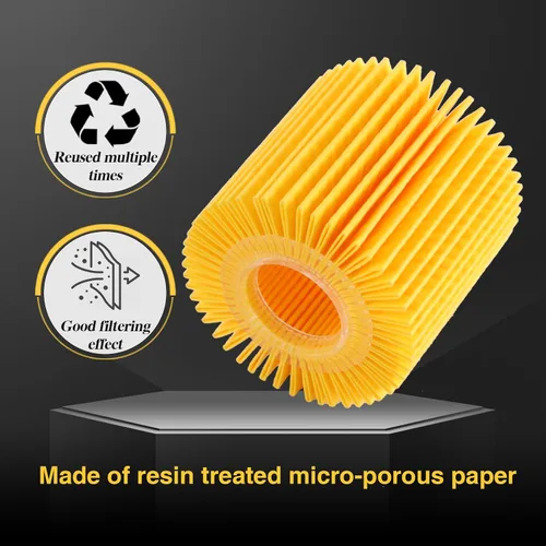 Miniatura 2 de 4 juegos de filtros de aceite de motor compatibles con Toyota, Camry, Highlander, Rav4, Sienna, Tacoma, Lexus y otros modelos Reemplazar #