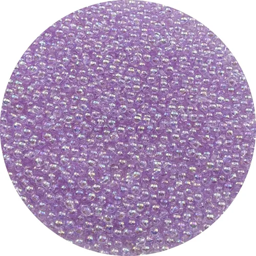 Miniatura 61 de 2000 cuentas redondas acrílicas de 0.157 pulgadas (0.157 in), cuentas espaciadoras de colores AB con agujero para bricolaje, pulseras, collares