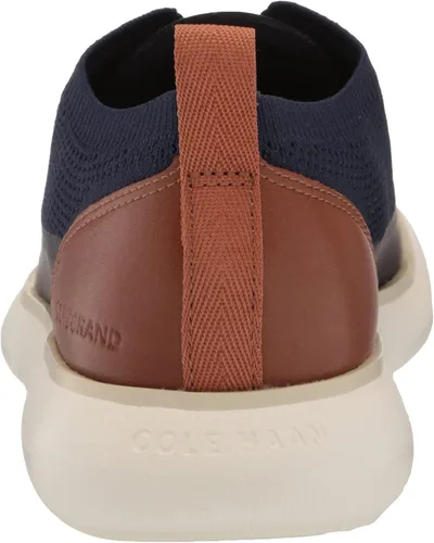 Miniatura 3 de Cole Haan Zerogrand Omni - Tenis con cordones para hombre, Wren Brown-blood Orange