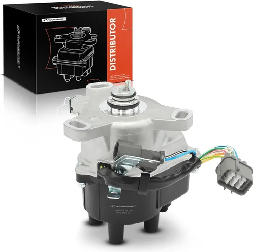 Distribuidor de encendido A-Premium con módulo, tapa y rotor compatible con Honda Accord 1990-1991 2.2L