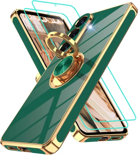 Miniatura 25 de Gritup Funda para Samsung Galaxy A14 5G: Funda Samsung A14 con 2 Protectores de Pantalla, Soporte de Anillo con Rotación 360°, Soporte Magnético