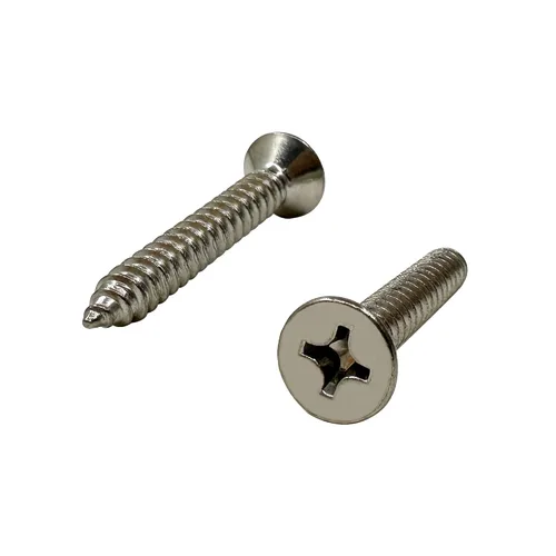 Miniatura 24 de Tornillos de cabeza plana M4x30mm para madera, tornillos autorroscantes Phillips de cabeza avellanada 50 piezas (M4x30mm)