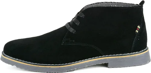 Miniatura 9 de Alpine Swiss Beck - Botas Chukka de ante genuino para hombre