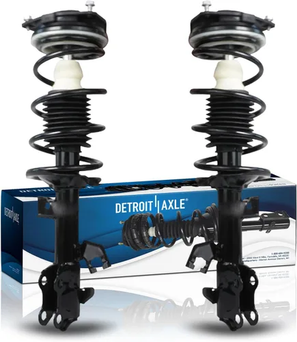 Miniatura 43 de Detroit Axle - 2 puntales delanteros para Chevy Impala Monte Carlo Pontiac Grand Prix Buick LaCrosse Century Regal Allure Struts completos