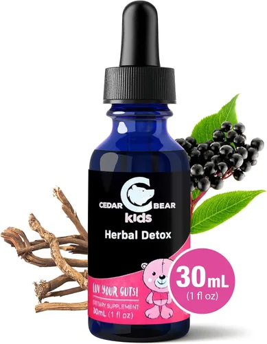 Miniatura 3 de Cedar Bear Herbal Detox for Kids es un suplemento herbario líquido que ayuda al sistema inmunológico y protege los órganos que a menudo se ven