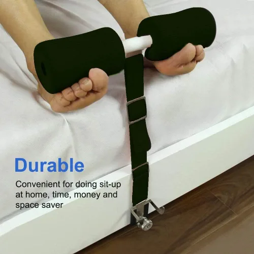 Miniatura 4 de Dioche Cama para sentarse, ejercicio portátil para sentarse en casa, equipo de entrenamiento en casa para culturismo (negro)