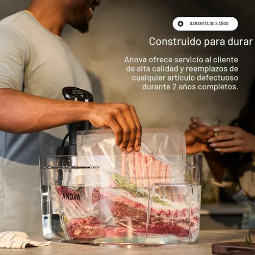 Miniatura 8 de Anova Culinary - Cocina de precisión Sous Vide 3.0 (WiFi), 1100 vatios