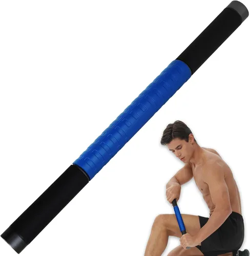 Miniatura 10 de Rodillo muscular para masaje de piernas, rodillo de pantorrilla, rodillo de liberación profunda de tejido muscular, puntos de activación para Negro