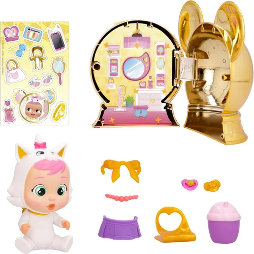 Miniatura 2 de Cry Babies Magic Tears Disney Edition Mini muñeca sorpresa coleccionable con lágrimas reales y accesorios Muñeca para niños mayores de 3 años