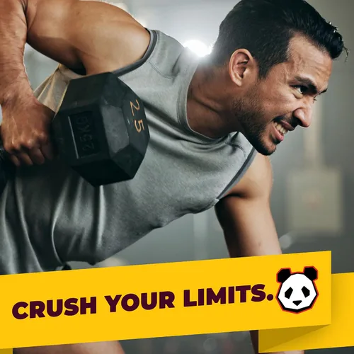Miniatura 6 de Underground Bio Labs: Panda Supps Pandamic, Extreme Pre Entrenamiento para un máximo rendimiento, bomba y concentración (40 cucharadas)
