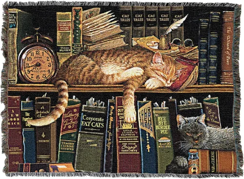 Miniatura 4 de Pure Country - Cobija tejida Catzilla Cat Godzilla, regalo divertido para los amantes de los gatos, puede ser un tapiz o una cobija, de Vincent HIE
