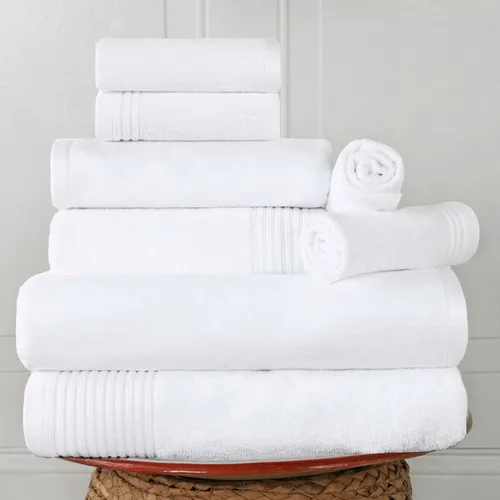 Miniatura 23 de SUPERIOR Juego de 6 toallas de algodón surtido de 6 piezas, incluye 2 toallas de baño, 2 manos, 2 toallas faciales, suaves, absorbentes, accesorios