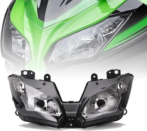Miniatura 40 de Conjunto de faros delanteros de motocicleta compatible con Honda CBR1000RR 2004 2005 2006 2007 motocicleta plástico faro delantero faro delantero