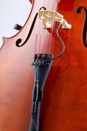 Miniatura 7 de KNA Pastilla piezoeléctrica portátil VC-1 para violonchelo – Sensor ligero montado en puente, sonido acústico natural, fácil instalación, conector