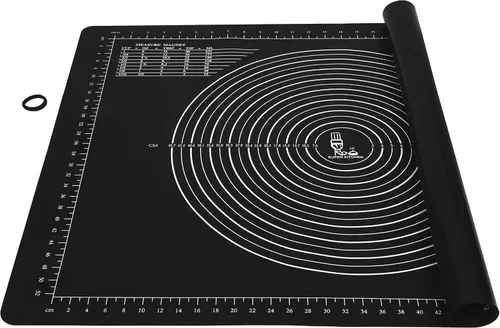 Miniatura 9 de Super Kitchen - Tapete de silicona antideslizante de 28 x 20 pulgadas para hornear tapetes antiadherentes, manteles individuales de encimera