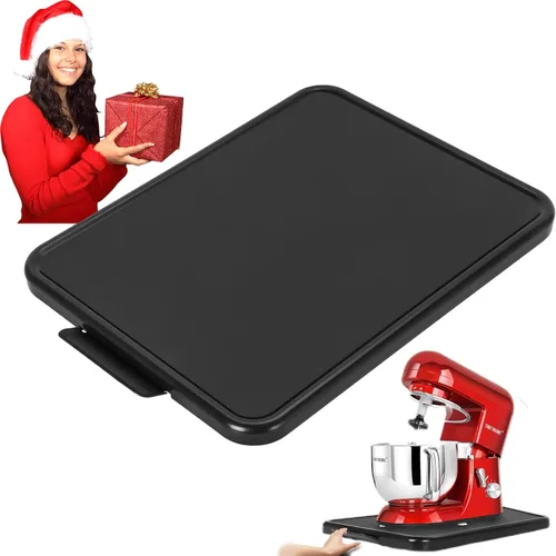 Miniatura 12 de Bandeja deslizante para electrodomésticos de cocina - Organizador de almacenamiento debajo del gabinete y sobre la encimera, deslizador