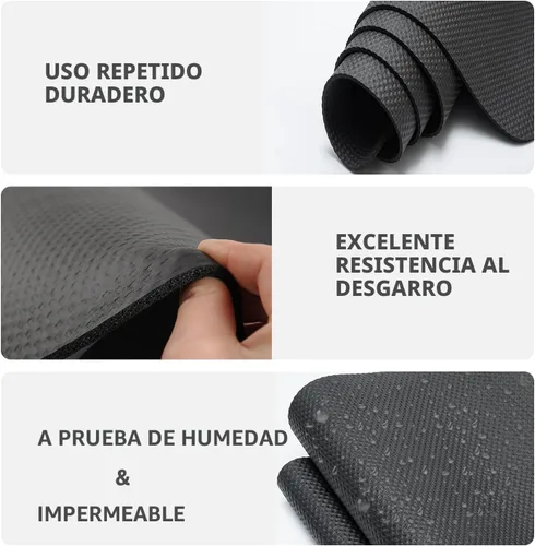 Miniatura 4 de Bike Mat,Treadmill Mat,Compatible for Elliptical,Exercise Bikes, Stationary Cycles,Spin Bike,Under Exercise Bike Trainer Pad for Indoor Stationary