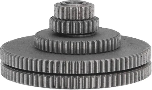 Miniatura 6 de Mini juego de engranajes de torno de metal, kit de piezas de repuesto con engranajes T80 T45 T25 T20 para micro torno y máquinas herramientas
