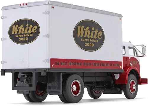 Miniatura 2 de First Gear Blanco Super Power 1953 Blanco 3000 Delivery Van (#10-4084)