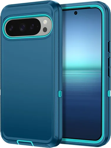 Miniatura 9 de I-HONVA Funda para Google Pixel 7 a Prueba de Golpes/Polvo/Caídas de 3 Capas con Protección Completa del Cuerpo [Sin Protector de Pantalla] Funda
